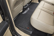 Load image into Gallery viewer, Rugged Ridge Floor Liner Front/Rear Black 2015-2017 Ford F-150 / Raptor - Back View