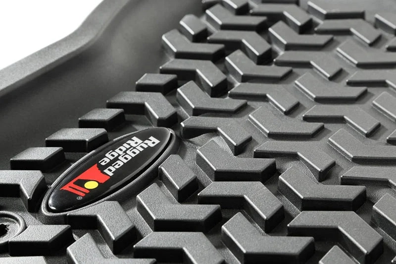 Rugged Ridge Floor Liner Front/Rear Black 2015-2017 Ford F-150 / Raptor - Additional View 5