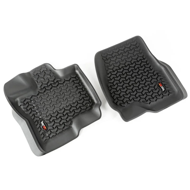 Rugged Ridge Floor Liner Front/Rear Black 2015-2017 Ford F-150 / Raptor - Additional View 7