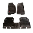 Load image into Gallery viewer, Rugged Ridge Floor Liner Front/Rear Black 2018-2020 Jeep Wrangler JL 4 Dr - Main Product View