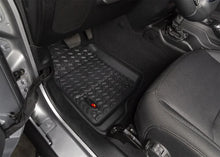 Load image into Gallery viewer, Rugged Ridge Floor Liner Front/Rear Black 2018-2020 Jeep Wrangler JL 4 Dr - Back View