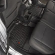 Load image into Gallery viewer, Rugged Ridge Floor Liner Front/Rear Black 2018-2020 Jeep Wrangler JL 4 Dr - Installation View