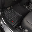 Load image into Gallery viewer, Rugged Ridge Floor Liner Front/Rear/Cargo Black 18-21 Jeep Wrangler JL 4 Dr (Excl. 4XE Models) - Back View
