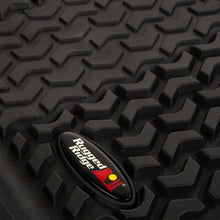 Load image into Gallery viewer, Rugged Ridge Floor Liner Front/Rear/Cargo Black 18-21 Jeep Wrangler JL 4 Dr (Excl. 4XE Models) - Additional View 6