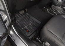 Load image into Gallery viewer, Rugged Ridge Floor Liner Kit Black F/R 18-20 Jeep Wrangler JL 2Dr - Back View