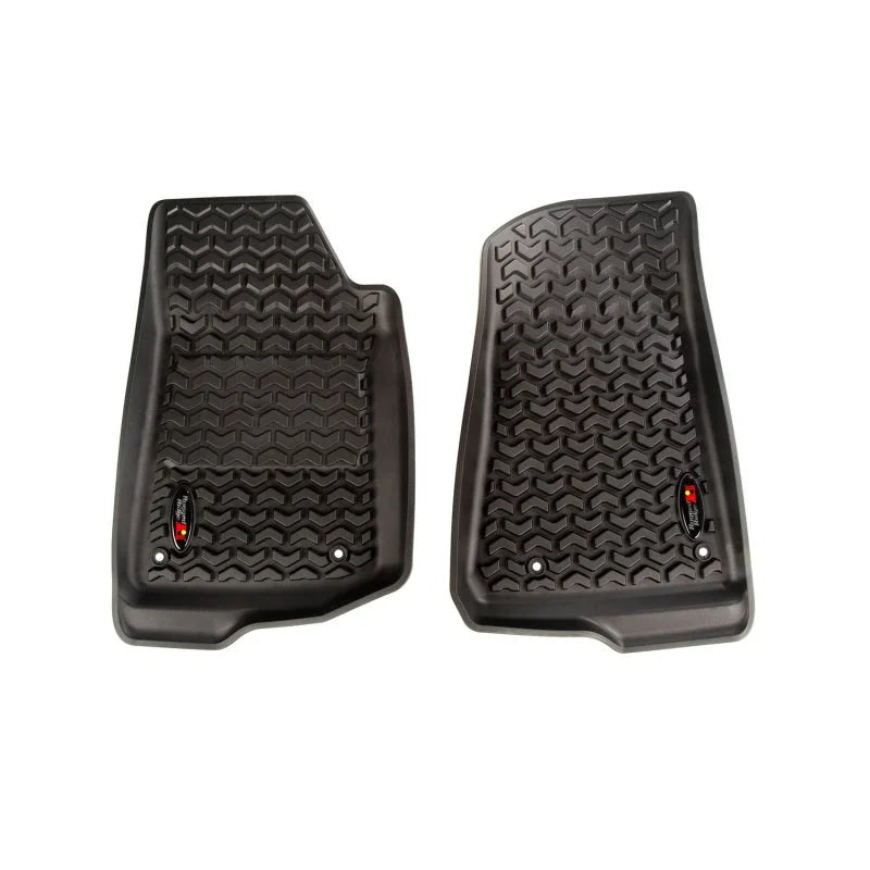 Rugged Ridge Floor Liner Kit Black F/R 18-20 Jeep Wrangler JL 2Dr - Additional View 5