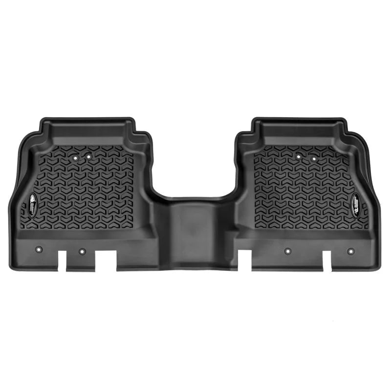 Rugged Ridge Floor Liner Kit Black F/R 20-21 Jeep Gladiator (JT) - Installation View