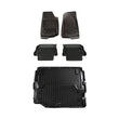 Load image into Gallery viewer, Rugged Ridge Floor Liner Kit Black F/R/Full Cargo 18-20 Jeep Wrangler JL 2Dr - Main Product View