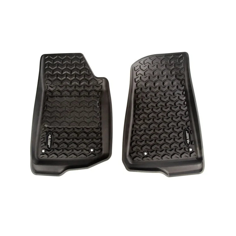 Rugged Ridge Floor Liner Kit Black F/R/Full Cargo 18-20 Jeep Wrangler JL 2Dr - Additional View 7