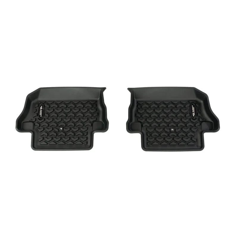 Rugged Ridge Floor Liner Kit Black F/R/Full Cargo 18-20 Jeep Wrangler JL 2Dr - Additional View 8