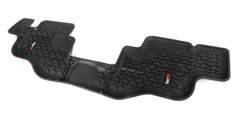 Rugged Ridge Floor Liner Rear Black 1976-1986 Jeep CJ-7 87-95 Jeep Wrangler YJ - Side View