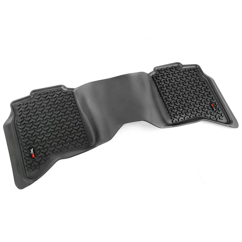 Rugged Ridge Floor Liner Rear Black 2009-2017 Dodge Ram 1500 / 2500 / 3500 Crew Cab - Side View
