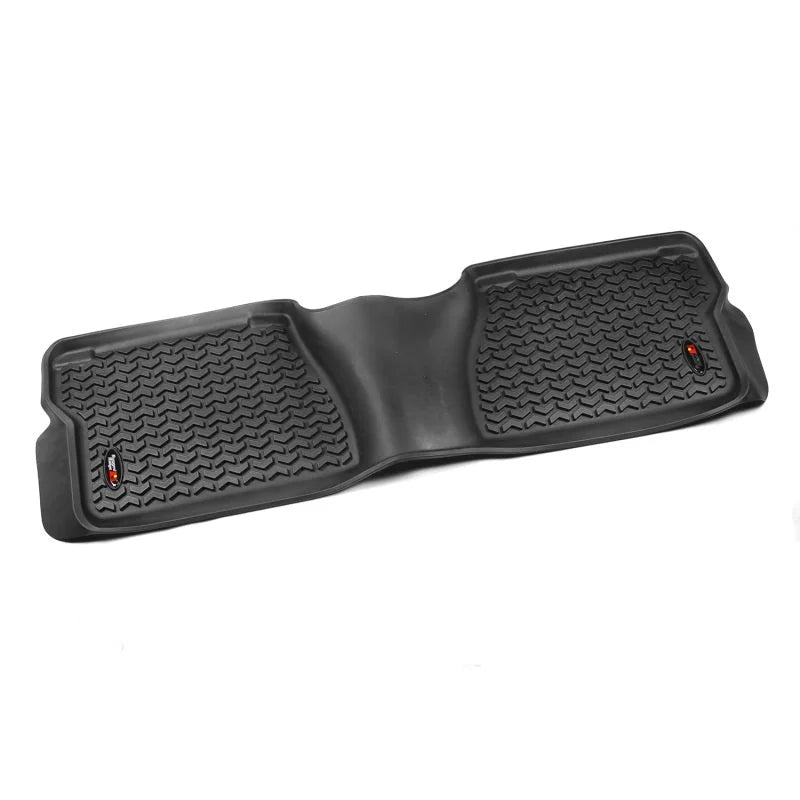 Rugged Ridge Floor Liner Rear Black 2012-2019 Toyota Tundra Double Cab / Crew Max - Side View