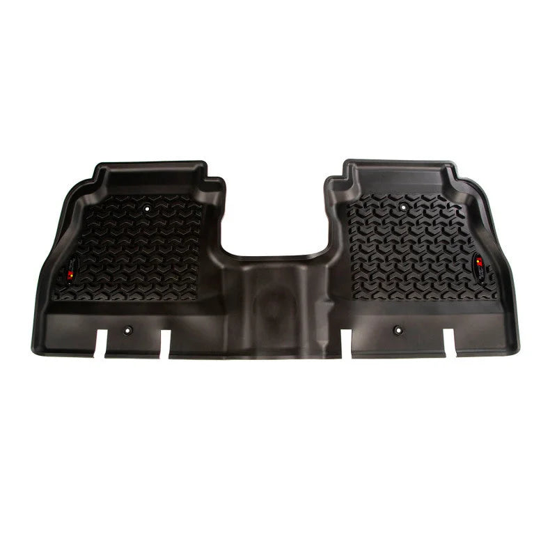 Rugged Ridge Floor Liner Rear Black 2018-2020 Jeep Wrangler JL 4 Dr - Main Product View
