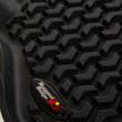 Load image into Gallery viewer, Rugged Ridge Floor Liner Rear Black 2018-2020 Jeep Wrangler JL 4 Dr - Installation View