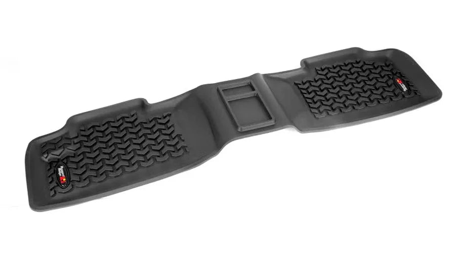 Rugged Ridge Floor Liner Rear Black 2007-2014 Toyota FJ Cruiser (Automatic) - Side View
