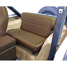 Load image into Gallery viewer, Rugged Ridge Fold &amp; Tumble Rear Seat Spice 76-95 Jeep CJ / Jeep Wrangler - Side View
