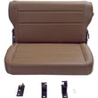 Load image into Gallery viewer, Rugged Ridge Fold &amp; Tumble Rear Seat Spice 76-95 Jeep CJ / Jeep Wrangler - Back View