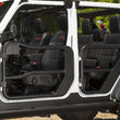 Load image into Gallery viewer, Rugged Ridge Fortis Front Tube Doors 18-20 Jeep JL / 2020 JT - Back View