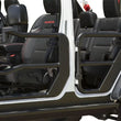 Load image into Gallery viewer, Rugged Ridge Fortis Front Tube Doors 18-20 Jeep JL / 2020 JT - Installation View