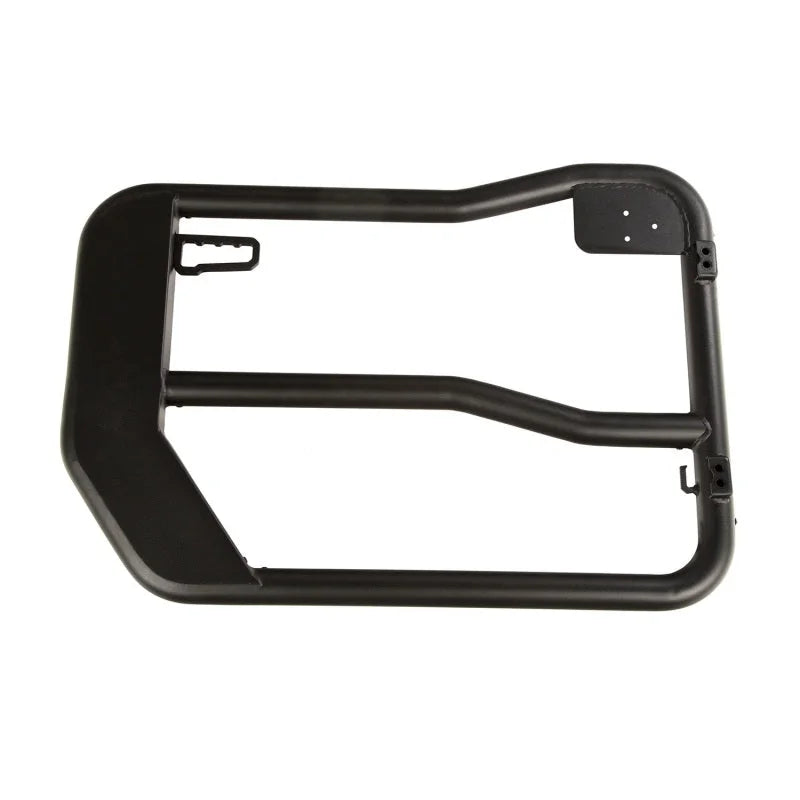 Rugged Ridge Fortis Front Tube Doors with Mirrors 18-23 Jeep Wrangler JL/JT - Installation View