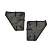 Load image into Gallery viewer, Rugged Ridge Fortis Tube Door Covers Rear Pair Black 18-20 Jeep Wrangler JLU - Main Product View