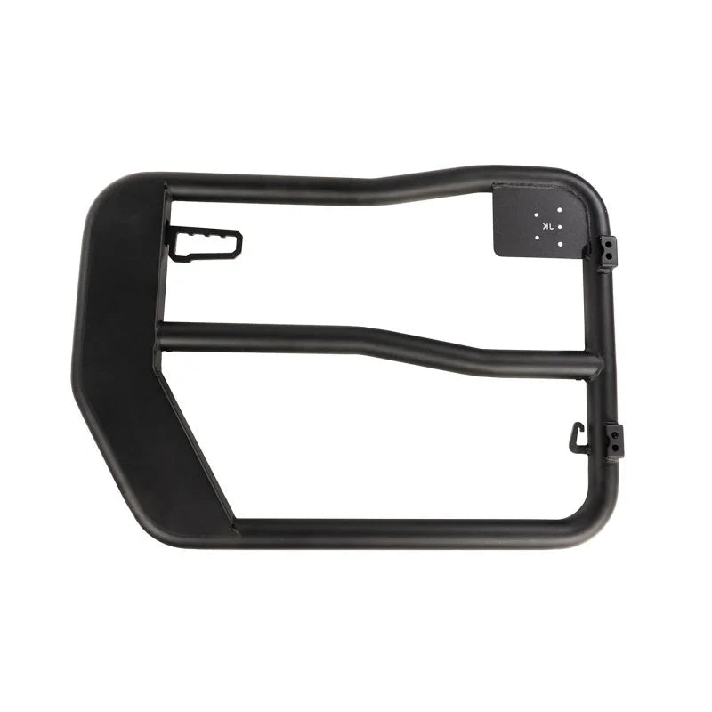 Rugged Ridge Fortis Tube Doors Front 07-18 Jeep Wrangler JK - Back View