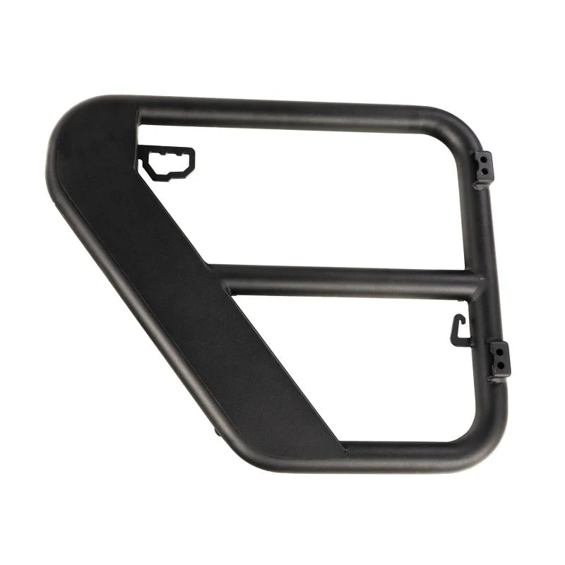 Rugged Ridge Fortis Tube Doors Rear 07-18 Jeep Wrangler JK 4-Dr - Detail View