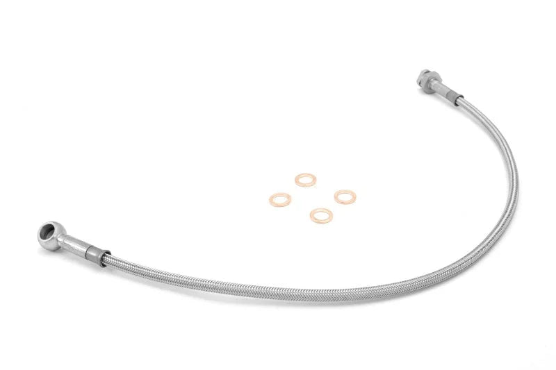 Rugged Ridge Front Brake Hoses Stainless 76-81 CJ5 CJ7 and CJ8 - Main Product View