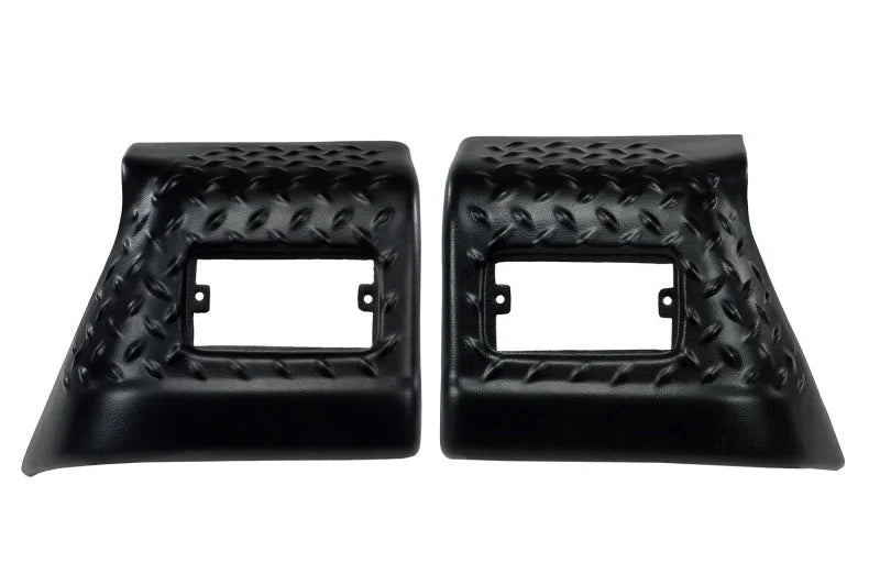 Rugged Ridge Front Fender Guards Body Armor 97-06 Jeep Wrangler - Side View