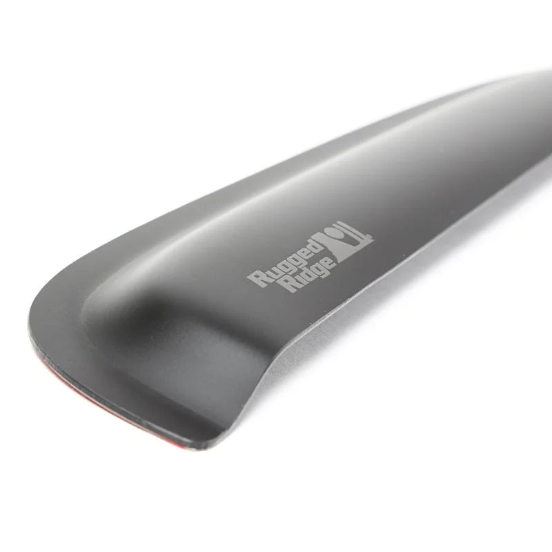 Rugged Ridge Front Window Visors Black 99-07 GM Pickup & SUV - Back View