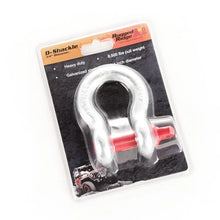 Load image into Gallery viewer, Rugged Ridge Galvanized 9500lb 3/4in D-Ring - Back View