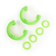 Load image into Gallery viewer, Rugged Ridge Green 3/4in D-Ring Isolator Kit - Main Product View