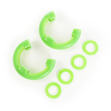 Load image into Gallery viewer, Rugged Ridge Green 3/4in D-Ring Isolator Kit - Main Product View