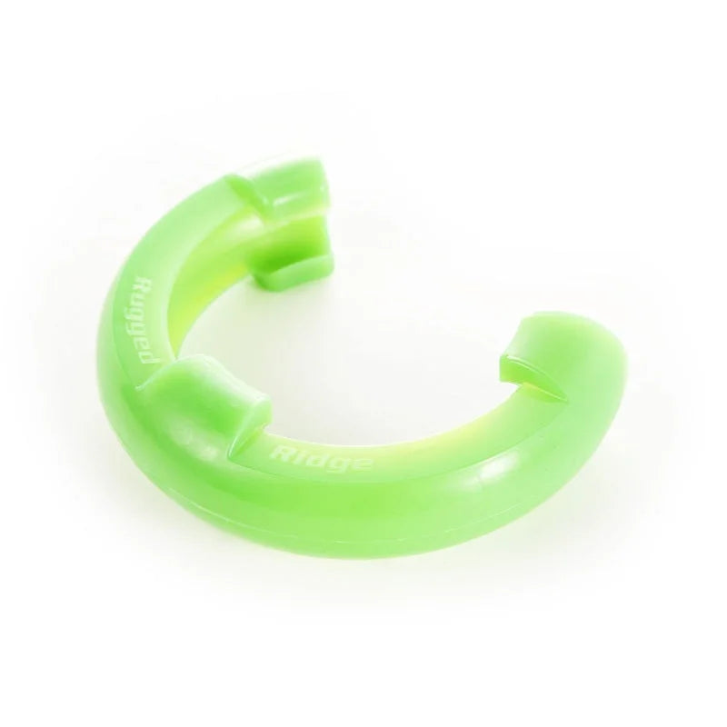 Rugged Ridge Green 3/4in D-Ring Isolator Kit - Installation View