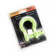 Load image into Gallery viewer, Rugged Ridge Green 9500lb 3/4in D-Shackle - Side View