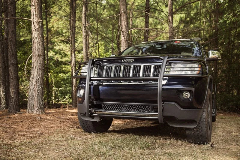 Rugged Ridge Grille Guard Black 11-18 Jeep Grand Cherokee WK - Side View