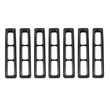 Load image into Gallery viewer, Rugged Ridge Grille Inserts Black 97-06 Jeep Wrangler - Main Product View