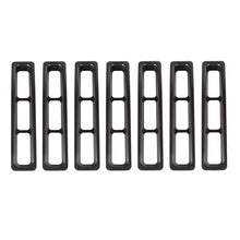 Load image into Gallery viewer, Rugged Ridge Grille Inserts Black 97-06 Jeep Wrangler - Main Product View