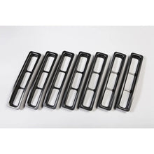 Load image into Gallery viewer, Rugged Ridge Grille Inserts Black 97-06 Jeep Wrangler - Side View