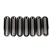 Load image into Gallery viewer, Rugged Ridge Grille Inserts Perforated 07-18 Jeep Wrangler - Main Product View