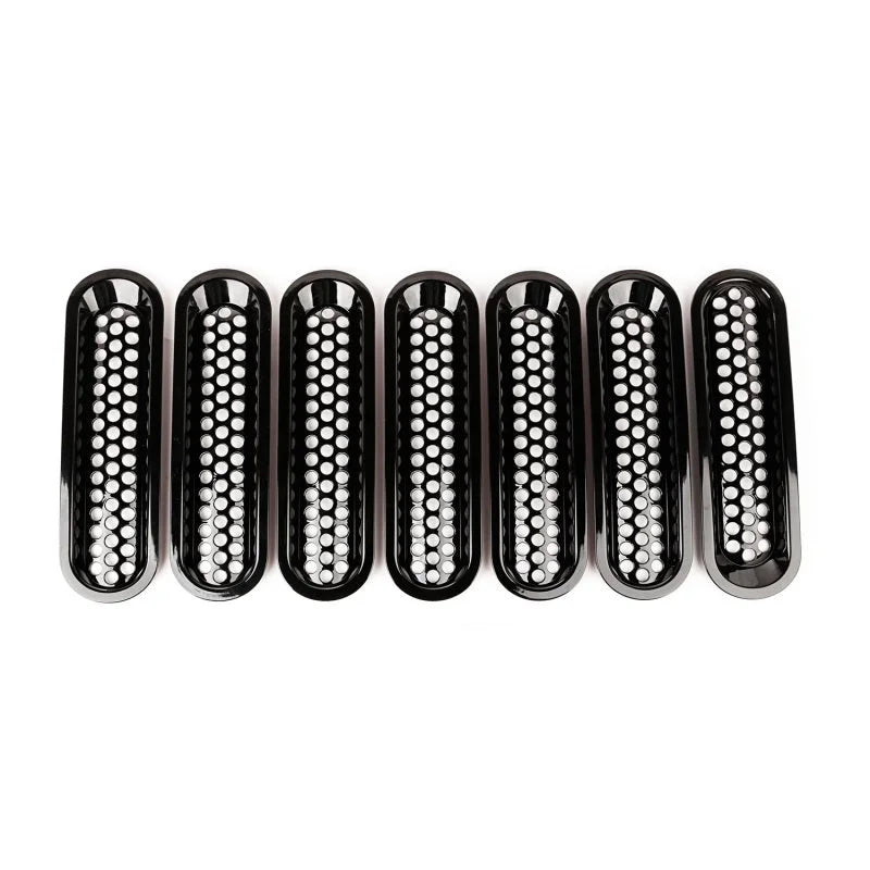 Rugged Ridge Grille Inserts Perforated 07-18 Jeep Wrangler - Main Product View