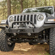 Load image into Gallery viewer, Rugged Ridge HD Bumper Full Width Front 07-18 Jeep Wrangler JK 18-20 Jeep Wrangler JL 2020 JT - Side View