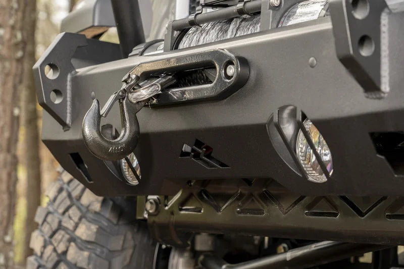 Rugged Ridge HD Bumper Full Width Front 07-18 Jeep Wrangler JK 18-20 Jeep Wrangler JL 2020 JT - Additional View 7