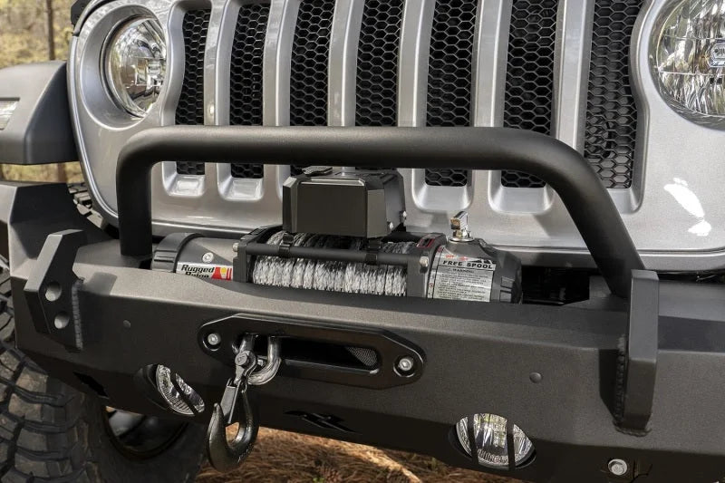 Rugged Ridge HD Bumper Full Width Front 07-18 Jeep Wrangler JK 18-20 Jeep Wrangler JL 2020 JT - Additional View 8