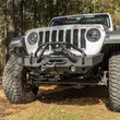 Load image into Gallery viewer, Rugged Ridge HD Bumper Stubby Front 07-18 Jeep Wrangler JK 18-20 Jeep Wrangler JL 2020 JT - Main Product View