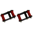 Load image into Gallery viewer, Rugged Ridge HD Front Leaf Spring Shackles 1-In Lift 87-95 Jeep Wrangler YJ