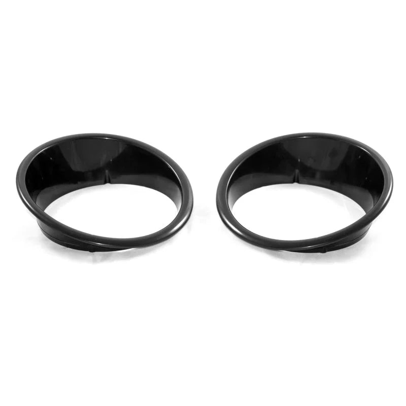 Rugged Ridge Headlight Bezels Black 07-18 Jeep Wrangler JK - Main Product View