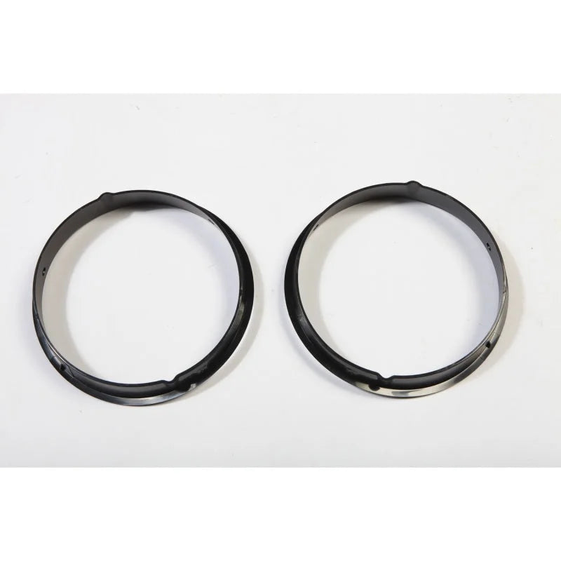 Rugged Ridge Headlight Bezels Black 97-06 Jeep Wrangler - Main Product View