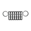 Load image into Gallery viewer, Rugged Ridge Headlight Bezels Black 97-06 Jeep Wrangler - Detail View